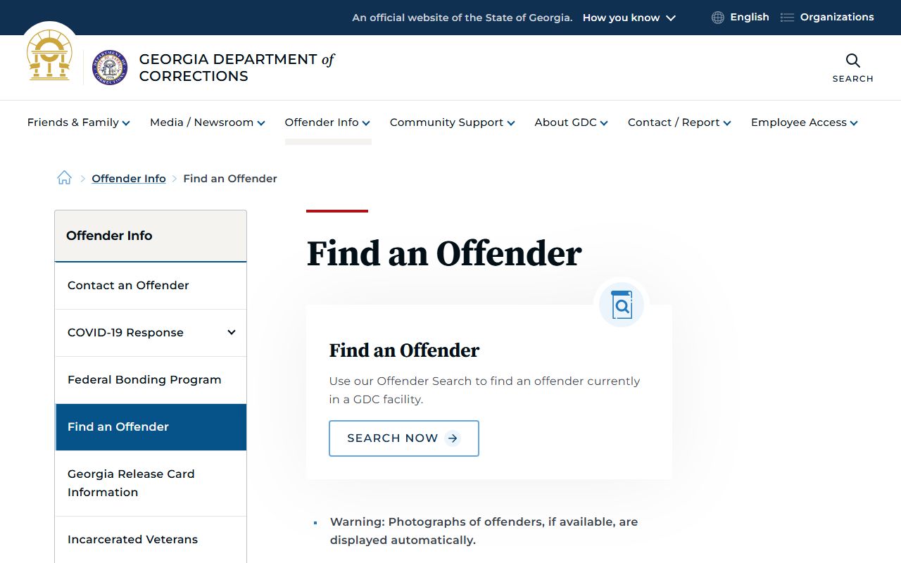 Jackson County arrest records Georgia Department of Corrections offender search